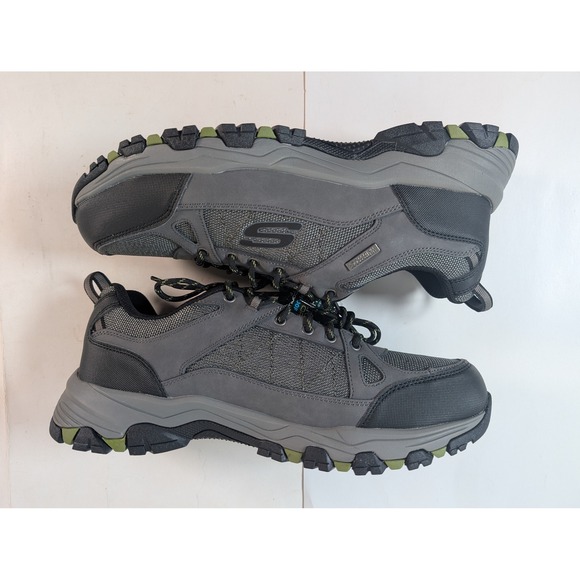 Skechers Relaxed Fit Outdoor Waterproof Memory Foam Mens Trail Shoes Gray Sz 13 - Picture 9 of 9